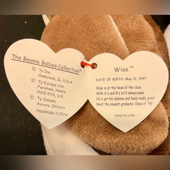 Ty Wise the owl beanie - Picture 4 of 5